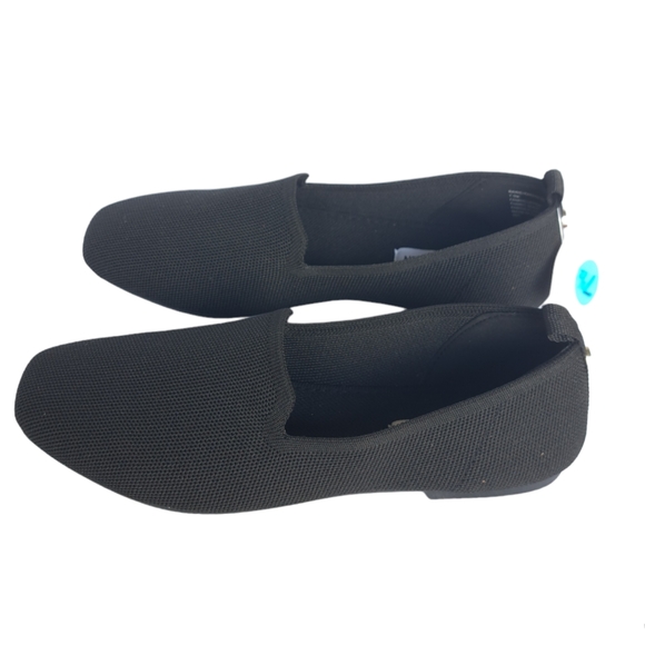 STEVE MADDEN Raine Knit Black Fabric Loafers Flats Size 7.5 - Picture 4 of 16